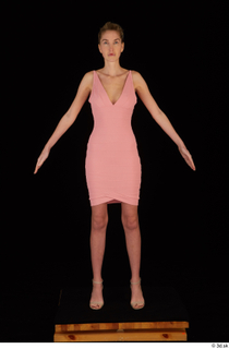 Shenika pink dress standing whole body 0001.jpg